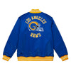 Mitchell & Ness NFL Los Angeles Rams Royal Blue Heavyweight Satin Jacket
