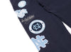 Men's Mitchell & Ness Navy Blue UNC NCAA Champ City Fleece Sweatpants