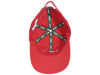 Men's Lacoste Red Oversized Crocodile Strapback Cap - OSFA