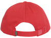 Men's Lacoste Red Oversized Crocodile Strapback Cap - OSFA