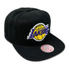 Mitchell & Ness Black NBA Los Angeles Lakers Core Basic Snapback - OSFA