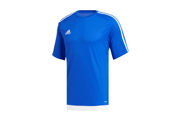 Men's Adidas Estro 15 Soccer Jersey Bold Blue/White
