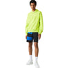 Men's Lacoste Yellow Loose Fit Hoodie