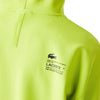 Men's Lacoste Yellow Loose Fit Hoodie