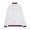 Men's Mitchell & Ness NBA Chicago Bulls White Lightweight Satin Jacket