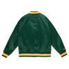 Mitchell & Ness NFL Green Bay Packers Green Lightweight Satin Jacket