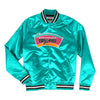 Mitchell & Ness NBA San Antonio Spurs Teal Lightweight Satin Jacket