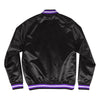 Men's Mitchell & Ness NBA Toronto Raptors Black Lightweight Satin Jacket