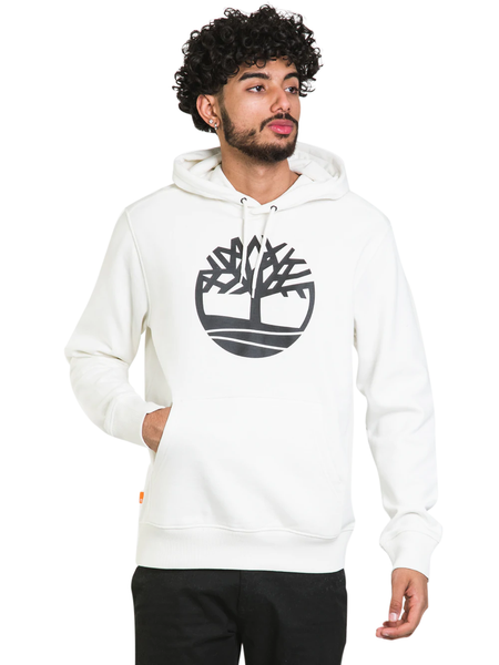 Men's Timberland Vintage White Tree Logo Pullover Hoodie