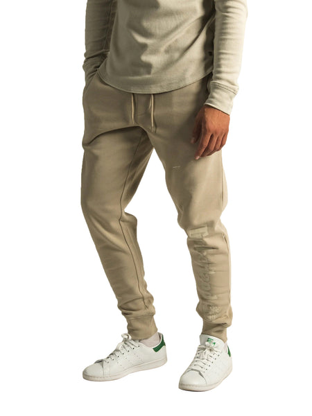 Men's Timberland Island Fossil Linear Logo Sweatpants