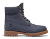 Men's Timberland 6 In. Heritage Boot Dark Blue Nubuck (TB0A2N48EP2)