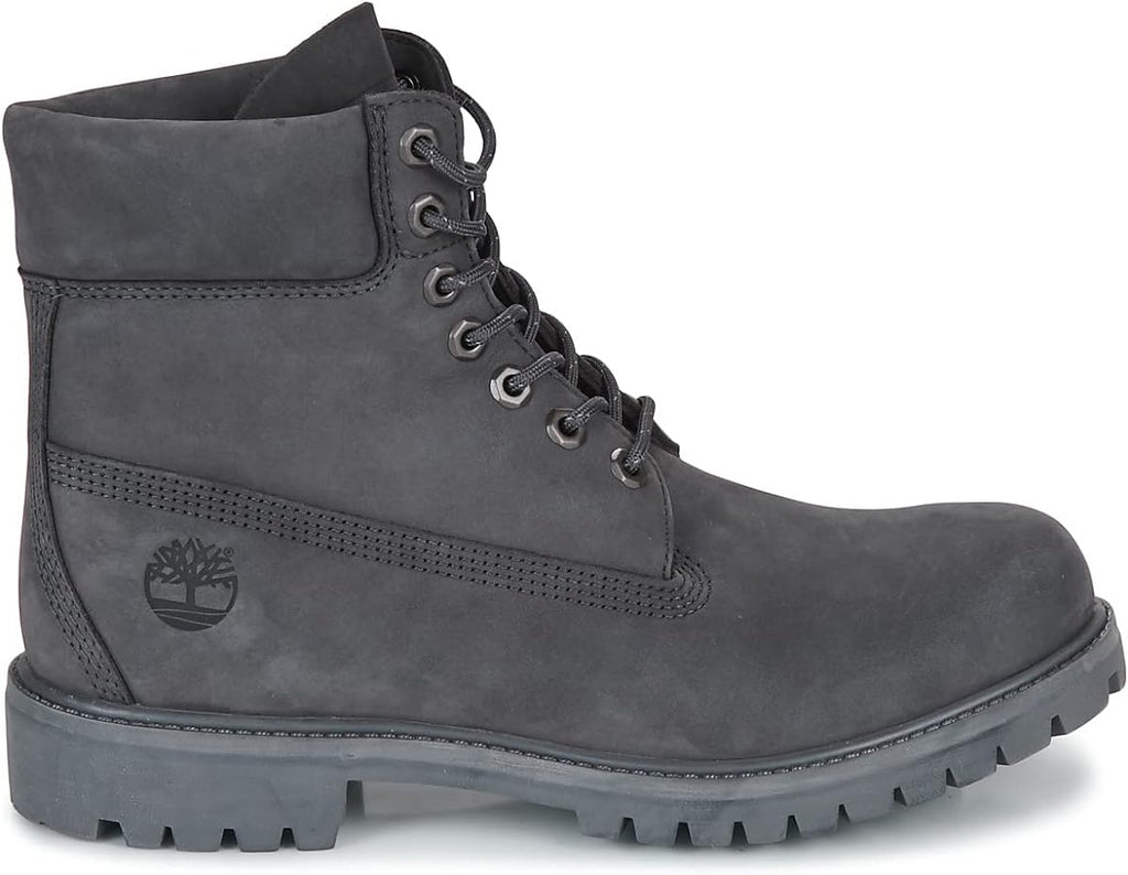 Men's Timberland 6 In. Premium Boot Dark Grey Nubuck (TB0A5RBMW08)
