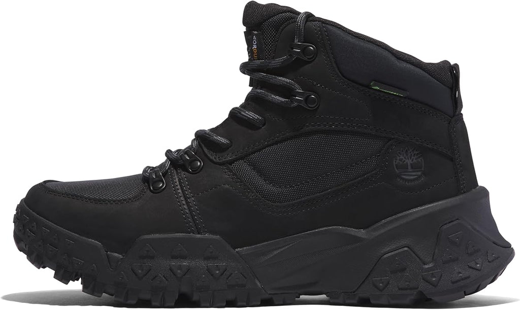 Men's Timberland Motion Scramble Mid Lace Black Nubuck (TB0A68XR W05)