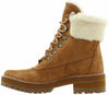 Women's Timberland 6 In Courmayeur Valley Shearling-Lined Boot Rust Brwn