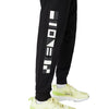 Men's Lacoste Black Reflective Print Joggers