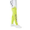 Men's Lacoste Yellow Reflective Print Joggers