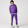Men's Lacoste Lavender/Broom/Malachite Branded Clbk Fleece Jogging Pants