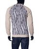 A. Tiziano Champagne Bryant Long Sleeve Knit Crew Neck Pullover