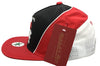 Mitchell & Ness Black/Red NCAA Ohio Buckeyes Freethrow Snapback - OSFA