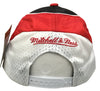 Mitchell & Ness Black/Red NCAA Ohio Buckeyes Freethrow Snapback - OSFA