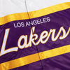 Men's Mitchell & Ness Purple Special Script Heavyweight Satin Jacket