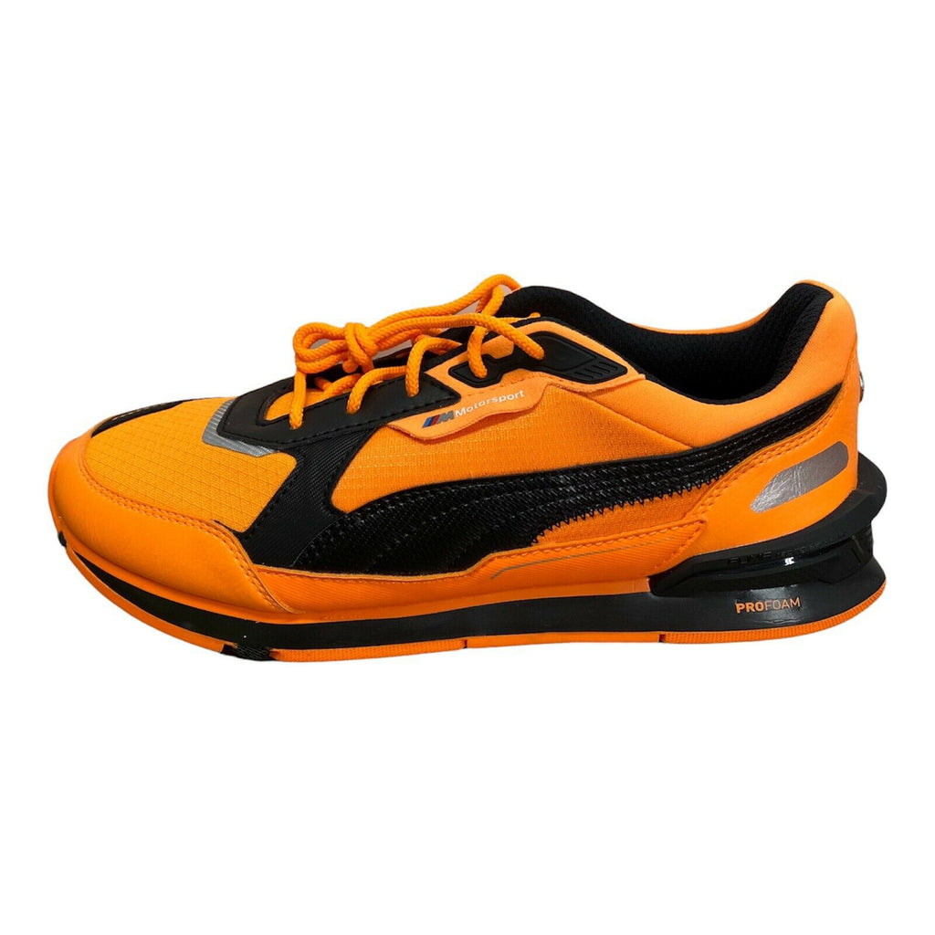 Big Kid's Puma BMW MMS Low Racer Orange Glow/Puma Black (307081 01)
