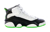 Little Kid's Jordan 6 Rings White/Green Strike-Black (323432 130)
