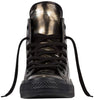 Women's Converse Chuck Taylor All Star Brush-Off Leather Hi Blk/Pure Slvr