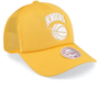 Mitchell & Ness Orange NBA New York Knicks Pastel Trucker HWC Snapback - OSFA
