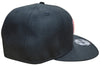 Men's New Era 9Fifty NBA Chicago Bulls Black/Red Logo State Snapback - OSFM
