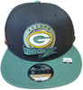 New Era 9Fifty Black NFL Green Bay Packers Salute To Service Snapback - OSFM