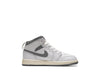 Little Kid's Jordan 1 Mid White/Stealth (640734 135)