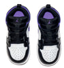 Toddler's Jordan 1 Mid Black/Dark Iris-White (640735 095)