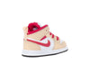 Toddler's Jordan 1 Mid White Onyx/Light Curry-White (640735 201)