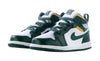 Toddler's Jordan 1 Mid Noble Green/Pollen-White (640735 371)