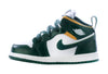 Toddler's Jordan 1 Mid Noble Green/Pollen-White (640735 371)