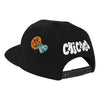 Men's Mitchell & Ness Black/Red NBA Chicago Bulls City Love Snapback - OSFA