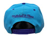 Mitchell & Ness Light Blue/Purple NBA Utah Jazz Reload HWC Snapback Hat - OSFA