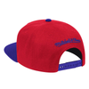 Men's Mitchell & Ness Red/Prpl NBA Toronto Raptors Wool 2 Tone Snapback - OSFA