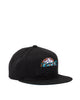 Men's Mitchell & Ness Black/Teal NBA Utah Jazz Black Dip Down Snapback - OSFA