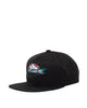 Men's Mitchell & Ness Black/Teal NBA Utah Jazz Black Dip Down Snapback - OSFA