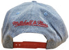 Mitchell & Ness Denim/Green/Rd NBA Seattle Supersonics LS Denim Snapback - OSFA