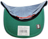 Mitchell & Ness Denim/Green/Rd NBA Seattle Supersonics LS Denim Snapback - OSFA