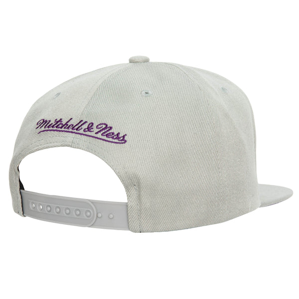 Men's Mitchell & Ness Purple Los Angeles Lakers NBA 75th Anniversary What  The? Snapback Hat - OSFA