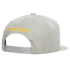 Mitchell & Ness Silver NBA Los Angeles Lakers 75th Anniversary Snapback - OSFA