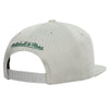 Mitchell & Ness Slvr NBA Milwaukee Bucks 75th Anniversary Slvr Snapback - OSFA