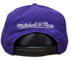 Mitchell & Ness Purple/Black NBA Utah Jazz Slash Century Snapback - OSFA