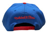 Mitchell & Ness Blue/Red NBA Detroit Pistons Reload 2.0 HWC Snapback Hat - OSFA
