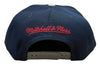 Men's Mitchell & Ness Navy/Grey NBA Houston Rockets Reload 2.0 Snapback - OSFA