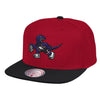 Mitchell & Ness Red/Blck NBA Toronto Raptors Reload 2.0 HWC Snapback Hat - OSFA